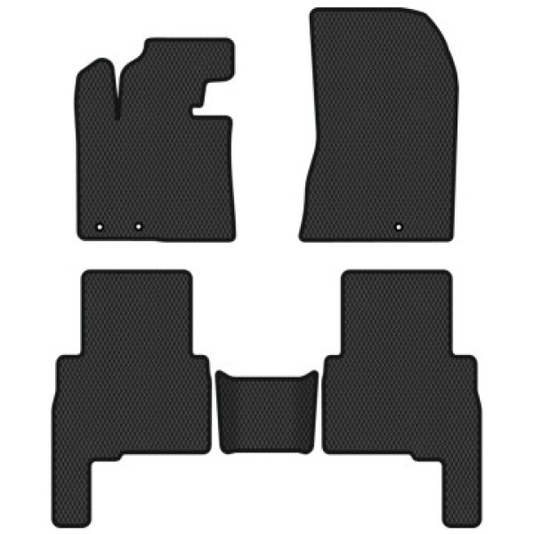 Фото - EVA килимки в салон авто EVAtech для Sorento (XM) (Floor Gas Pedal) 5 seats Kia 2009-2012 2 покоління SUV EU KI13580C5KH3RBB