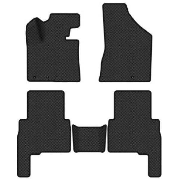 Фото - EVA коврики в салон авто EVAtech для Sorento (XM) (Floor Gas Pedal) 7 seats Kia 2009-2012 2 поколение SUV EU KI12991CE5LA3RBB