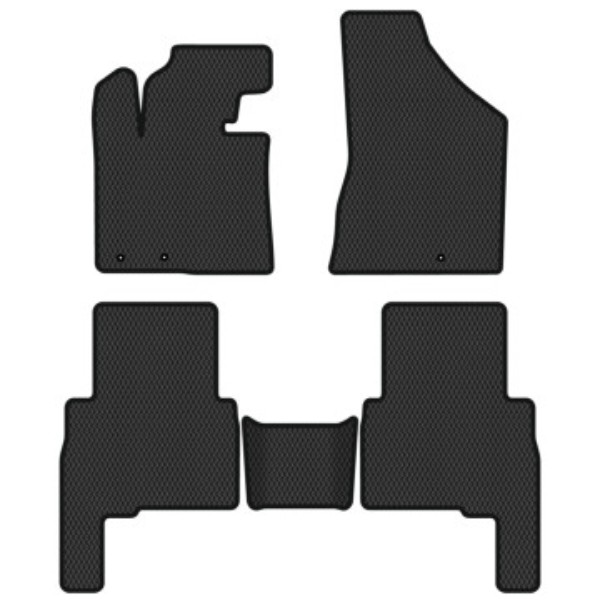 Фото - EVA коврики в салон авто EVAtech для Sorento (XM) (Floor Gas Pedal) 7 seats Kia 2009-2012 2 поколение SUV EU KI12991CV5LA3RBB