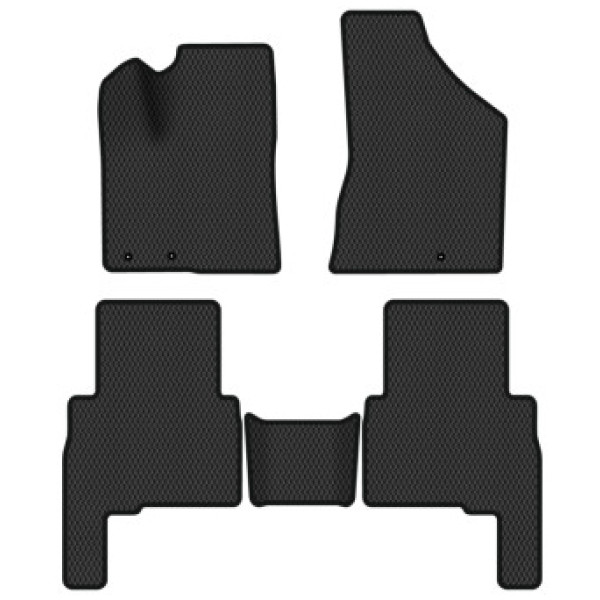 Фото - EVA коврики в салон авто EVAtech для Sorento (XM) (Hinged Gas Pedal) 7 seats Kia 2009-2012 2 поколение SUV EU KI12992CE5LA3RBB