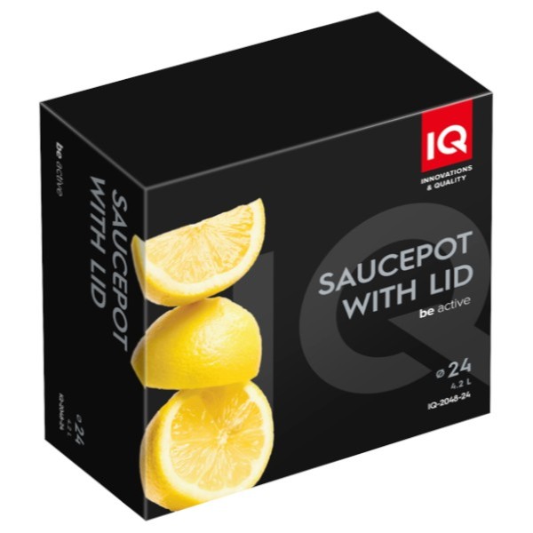 Фото - Кастрюля IQ Be Active 4.2 л (IQ-2048-24)