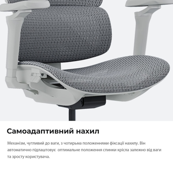 Фото - Кресло для геймеров Anda Seat X-Air Pro Size XL Mesh Gray (AD-WY-01-GGF-G01)