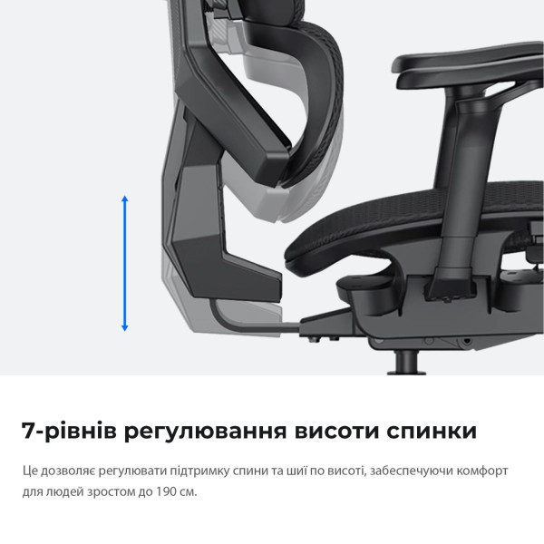 Фото - Кресло для геймеров Anda Seat X-Air Pro Size XL Mesh Gray (AD-WY-01-GGF-G01)