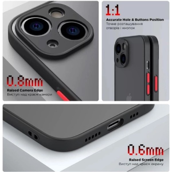 Фото - Чехол для смартфона Armorstandart Frosted Matte for Samsung A24 4G (A245) Black (ARM68562)