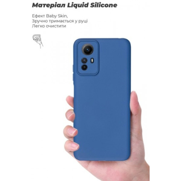 Фото - Чохол для смартфону Armorstandart ICON Case for Xiaomi Redmi Note 12S 4G Camera cover Dark Blue (ARM67505)