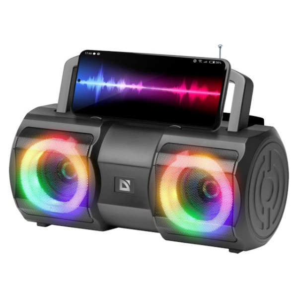 Фото - Портативна акустика Defender Beatbox 20 Black (65420)