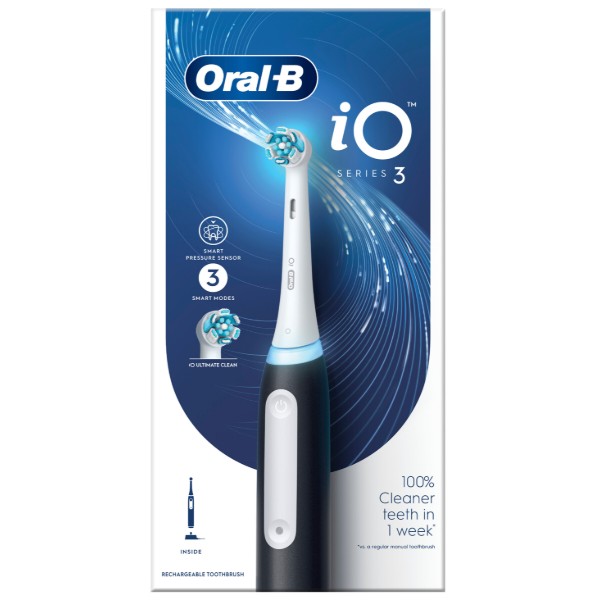 Фото - Зубна щітка електрична Oral-B Braun iO Series 3 iOG3.1A6.0 чорна