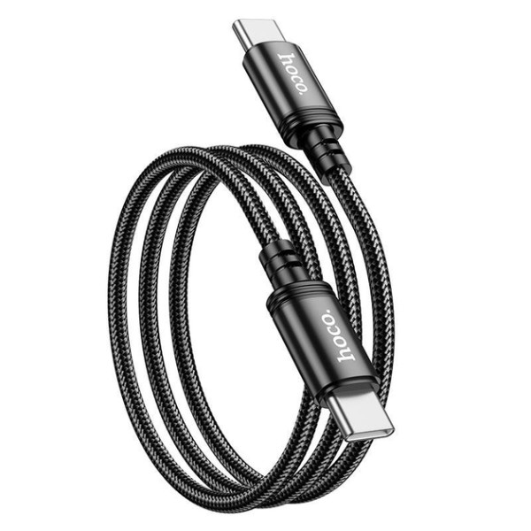 Фото - Кабель HOCO X89 Type-C to Type-C Black (6931474784384)