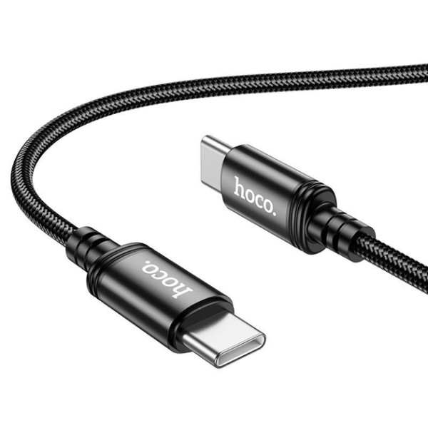 Фото - Кабель HOCO X89 Type-C to Type-C Black (6931474784384)