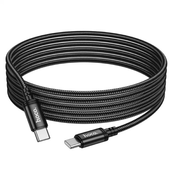 Фото - Кабель HOCO X91 Type-C to Type-C 3m Black (69314747887330
