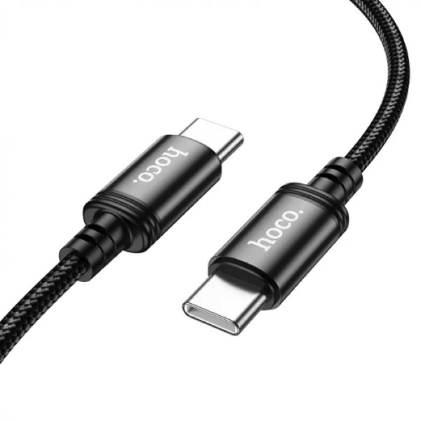 Фото - Кабель HOCO X91 Type-C to Type-C 3m Black (69314747887330