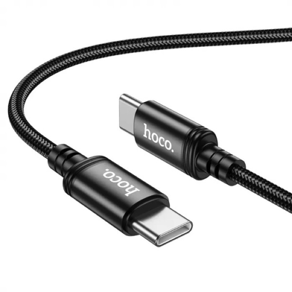 Фото - Кабель HOCO X91 Type-C to Type-C 3m Black (69314747887330