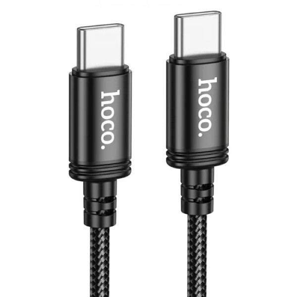 Фото - Кабель HOCO X91 Type-C to Type-C 3m Black (69314747887330