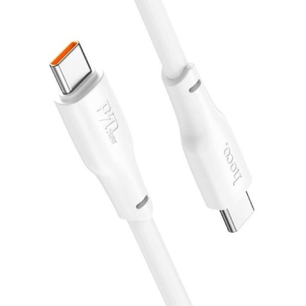 Фото - Кабель HOCO X93 Type-C to Type-C 240W, 2m White (6931474790743)