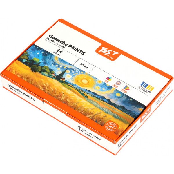 Фото - Краски YES Orange Line 24 цв. по 20 мл (230434)