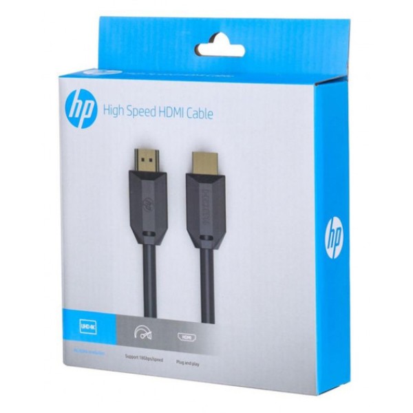 Фото - Кабель HDMI HP HDMI M - M 2m V2.0 4K 60 Hz (DHC-HD01-02M)