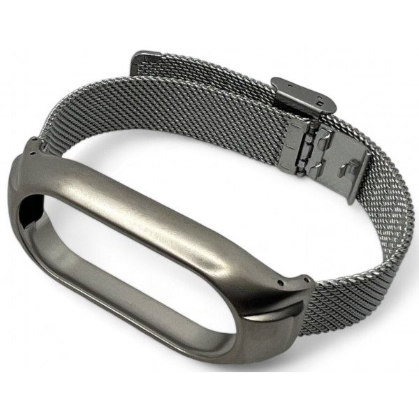 Фото - Ремінець для фітнес-браслета BeCover Metal for Xiaomi Mi Smart Band 9 Silver (711979)