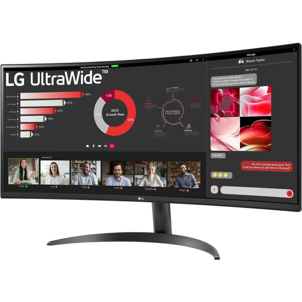 Фото - Монитор LG 34WR50QK-B