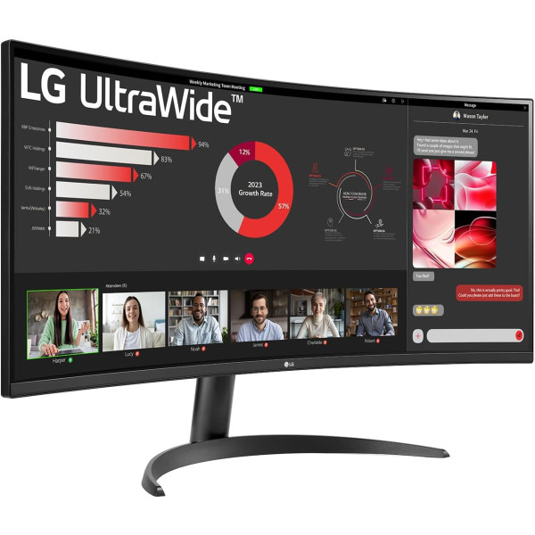 Фото - Монитор LG 34WR50QK-B