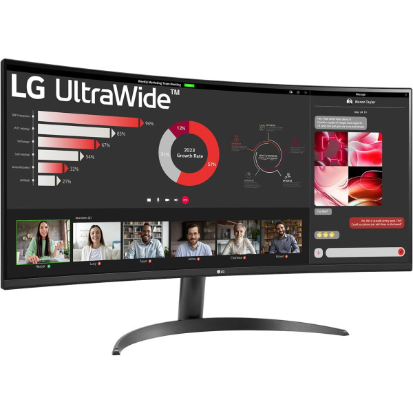 Фото - Монитор LG 34WR50QK-B