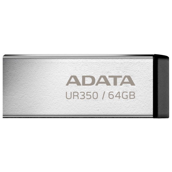 Фото - Флеш USB ADATA USB 3.2 UR 350 32Gb Silver/Black (UR350-32G-RSR/BK)