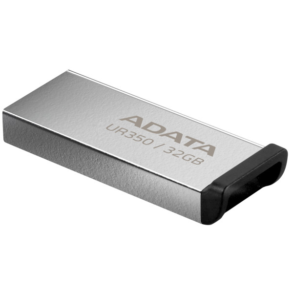 Фото - Флеш USB ADATA USB 3.2 UR 350 32Gb Silver/Black (UR350-32G-RSR/BK)