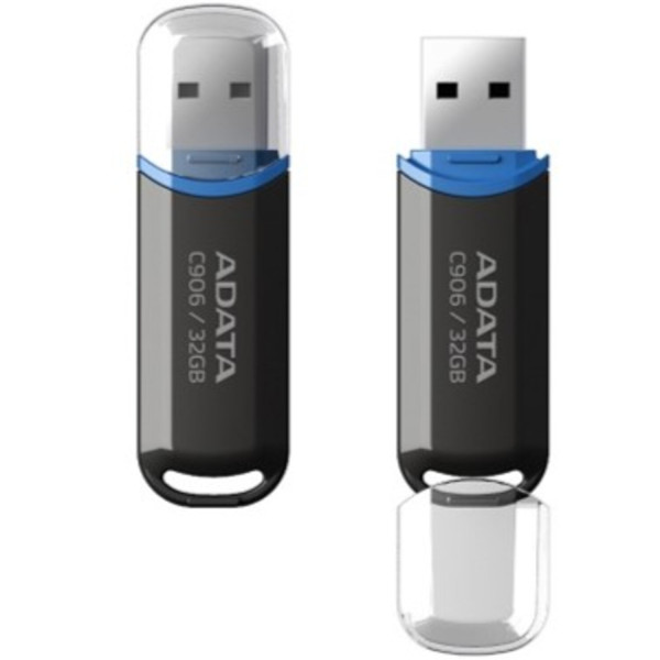 Фото - Флеш USB ADATA USB 2.0 C906 64Gb Black (AC906-64G-RBK)