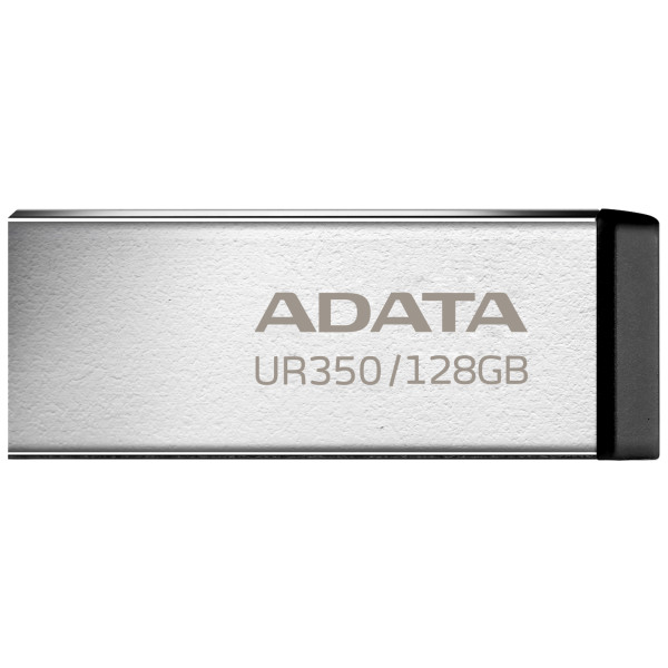 Фото - Флеш USB ADATA USB 3.2 UR 350 128Gb Silver/Black (UR350-128G-RSR/BK)