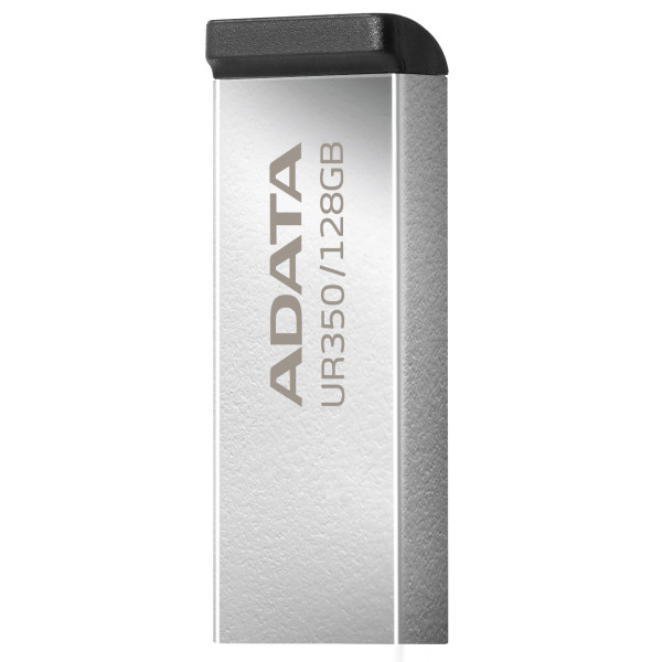 Фото - Флеш USB ADATA USB 3.2 UR 350 128Gb Silver/Black (UR350-128G-RSR/BK)