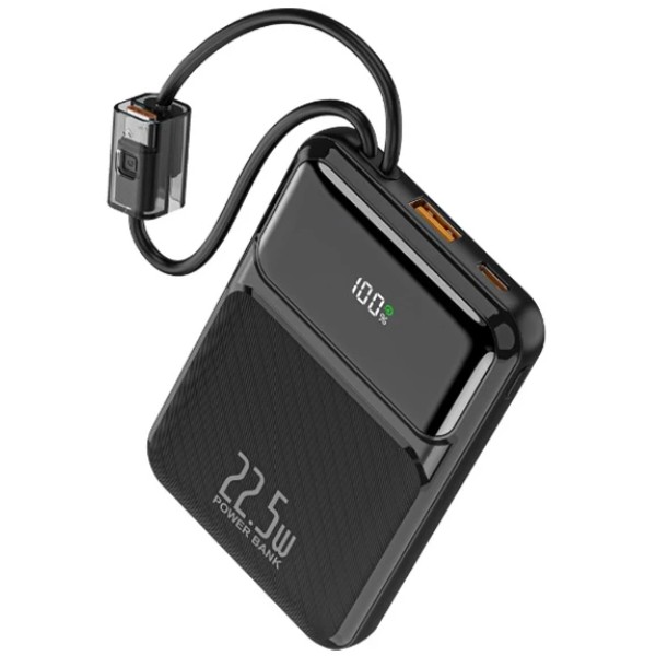 Фото - Батарея мобільна WUW 10000mAh Black (Y158)