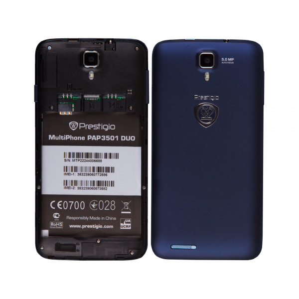 Фото - Смартфон Prestigio PAP 3501 DUO Blue