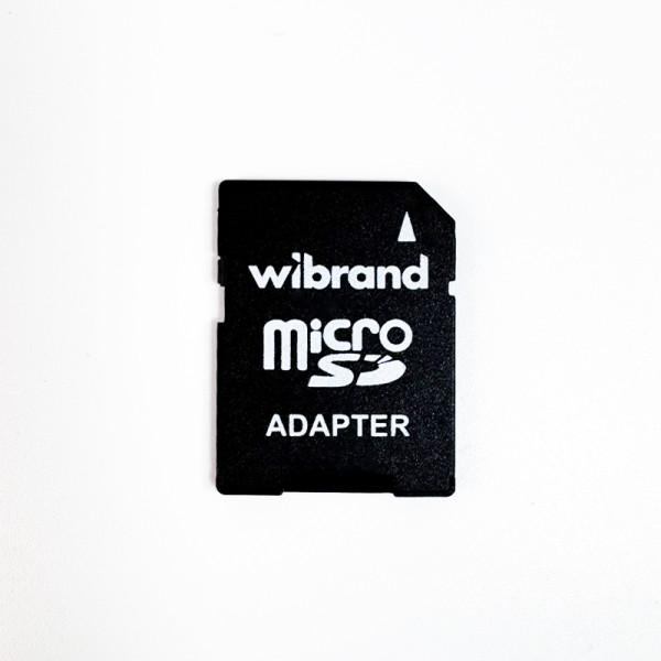 Фото - Карта пам'яті Wibrand 128Gb class 10 adapter SD (WICDHU1/128GB-A)