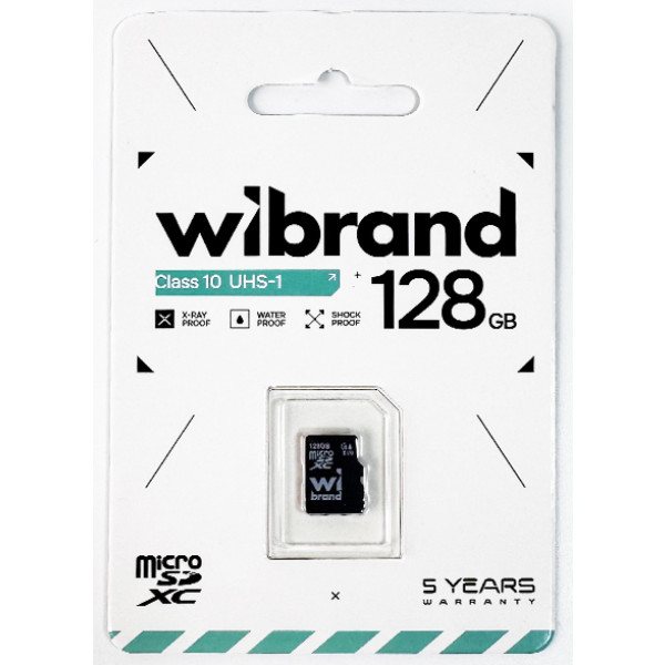 Фото - Карта пам'яті Wibrand 128Gb class 10 (WICDHU1/128GB)