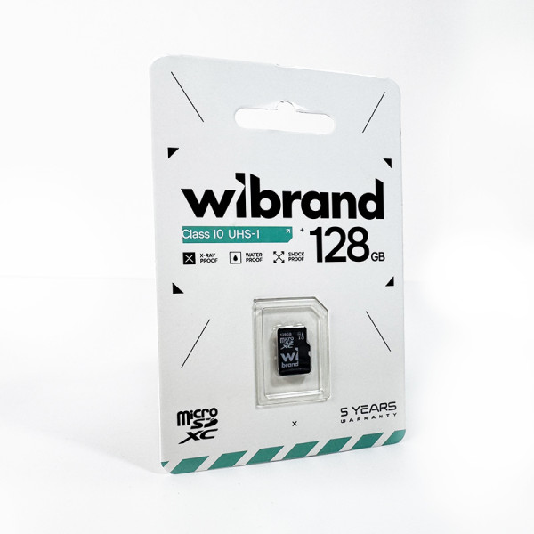 Фото - Карта пам'яті Wibrand 128Gb class 10 (WICDHU1/128GB)