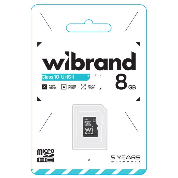 Фото - Карта пам'яті Wibrand 8Gb class 10 (WICDHC10/8GB)