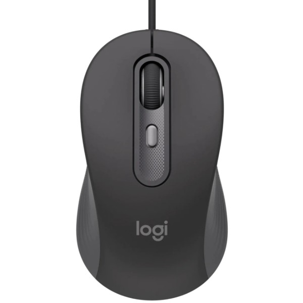 Фото - Мышь проводная Logitech Signature M520 for Business USB-C Graphite (910-007511)