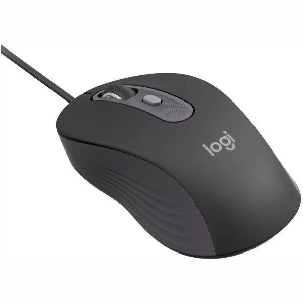 Фото - Мышь проводная Logitech Signature M520 for Business USB-C Graphite (910-007511)