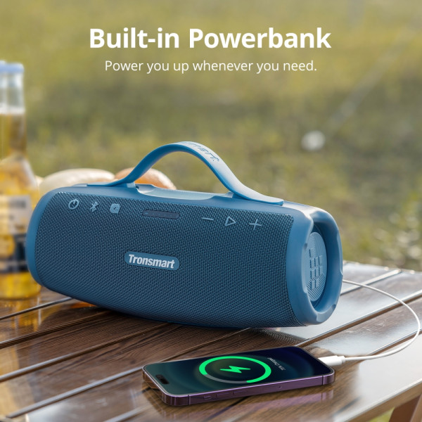 Фото - Портативна акустика Tronsmart Mirtune S100 Blue (1120932)