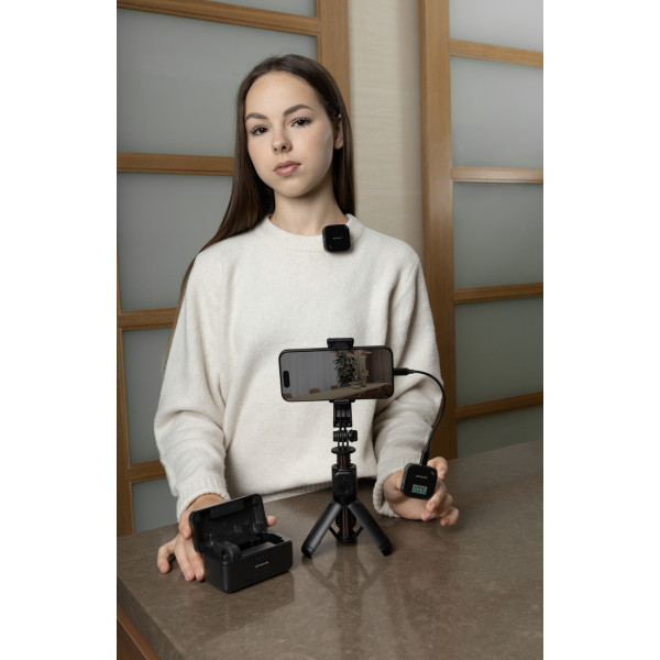 Фото - Мікрофон для смартфона Proove Studio Black (PSWM15000201)