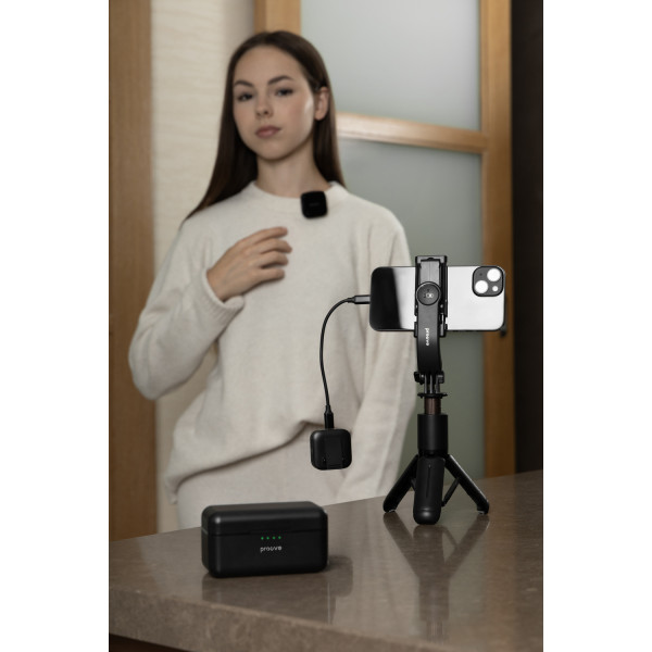 Фото - Мікрофон для смартфона Proove Studio Black (PSWM15000201)