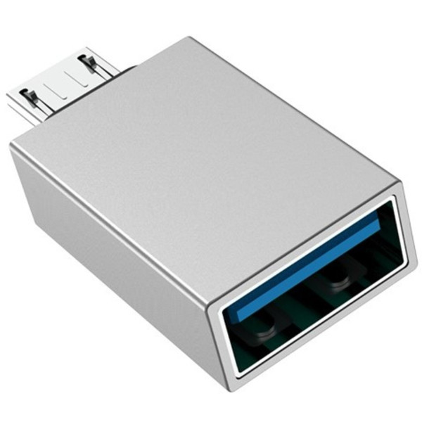 Фото - Перехідник BOROFONE BV2 adapter USB-A to Micro-USB, converter, OTG support, USB 3.0 (6957531090311)