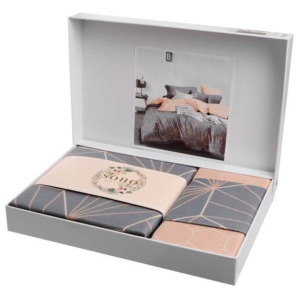 Фото - Комплект постільної білизни SOHO Lounge 200х230 Geometry Grey (A130167)