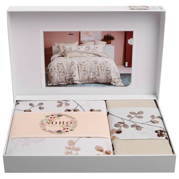 Фото - Комплект постільної білизни SOHO Lounge 200х230 Tessuto Ivory (A130161)