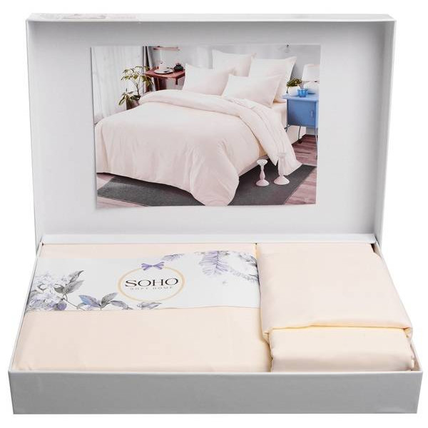 Фото - Комплект постільної білизни SOHO Lounge 200х230 One White (A130195)