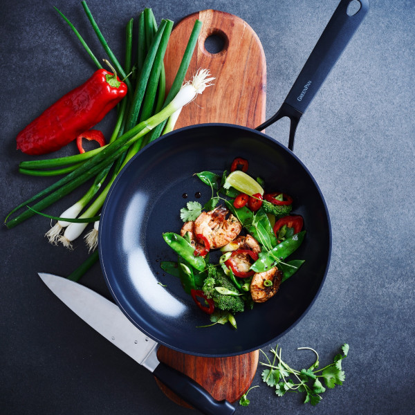 Фото - Сковорода ВОК Green Pan Smart 28 см (CC005192-001)