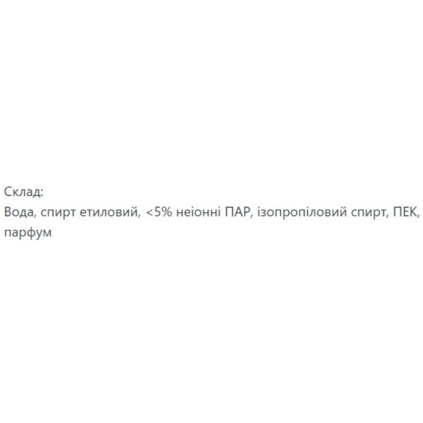 Фото - Засіб для чищення скла Major Domus 500 мл (5900785507037)