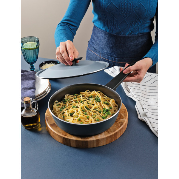 Фото - Сковорода універсальна Tramontina SPEZIA 24 см Blue (28374/124)