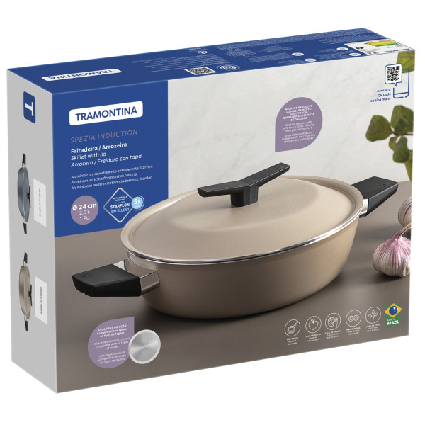 Фото - Сотейник Tramontina SPEZIA 24 см Blue (28375/124)