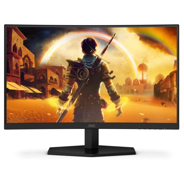 Фото - Монітор ігровий AOC C24G42E Black/Red