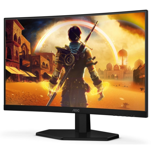 Фото - Монітор ігровий AOC C24G42E Black/Red